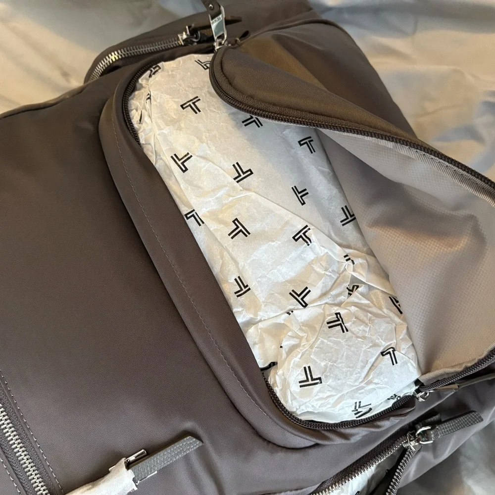 Tumi Caren Backpack in Mink - Picture 9 of 12